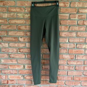 Colorfulkoala High Waist Leggings, olive green, L